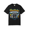 Pawsitively Awesome Paw Print Graphic T-Shirt for Dog Lovers