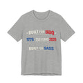 Built for BBQ 1776–2026 Tee — "Built for Sass" Patriotic 250th Anniversary T‑Shirt