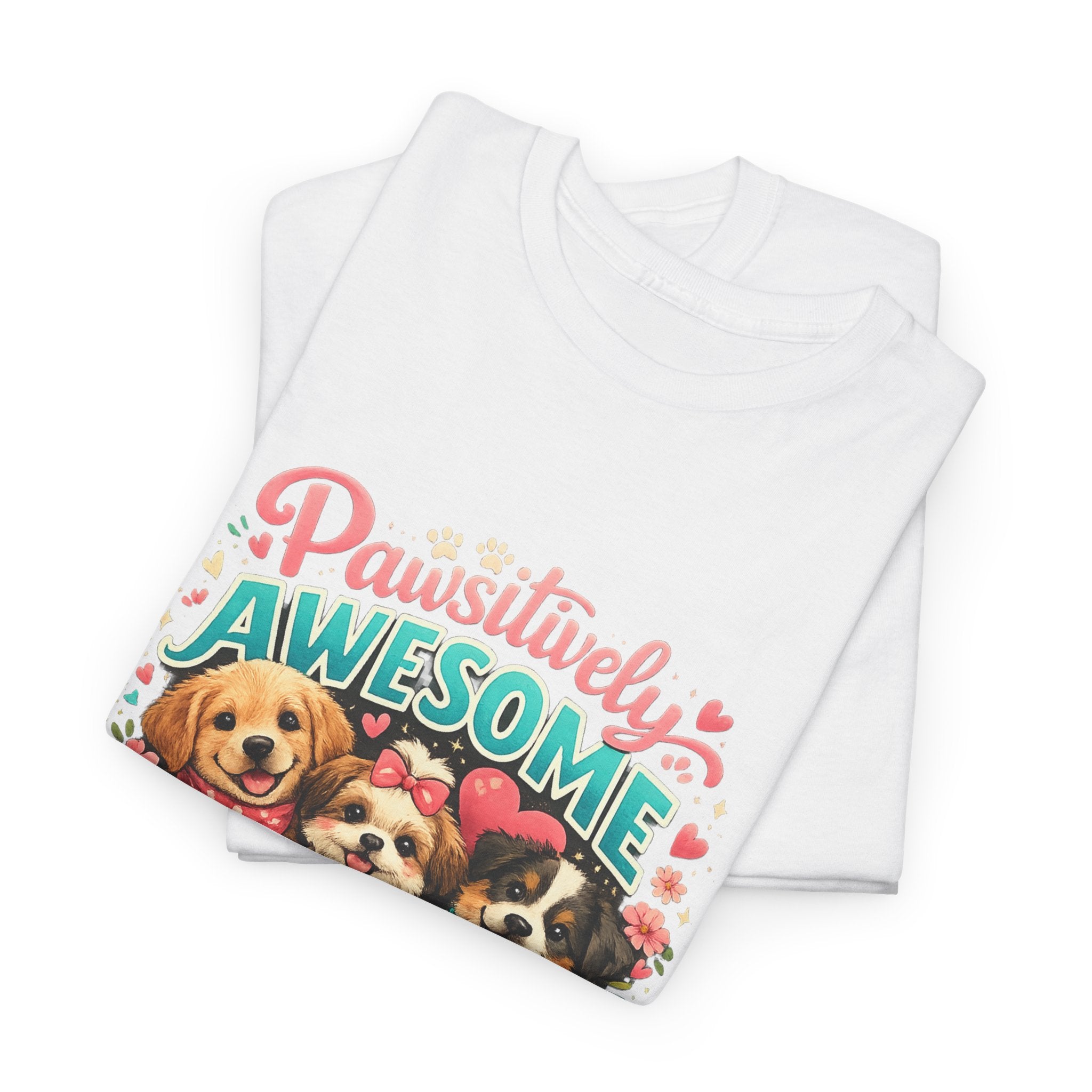 Pawsitively Awesome "Puppy Mom Energy" T-Shirt